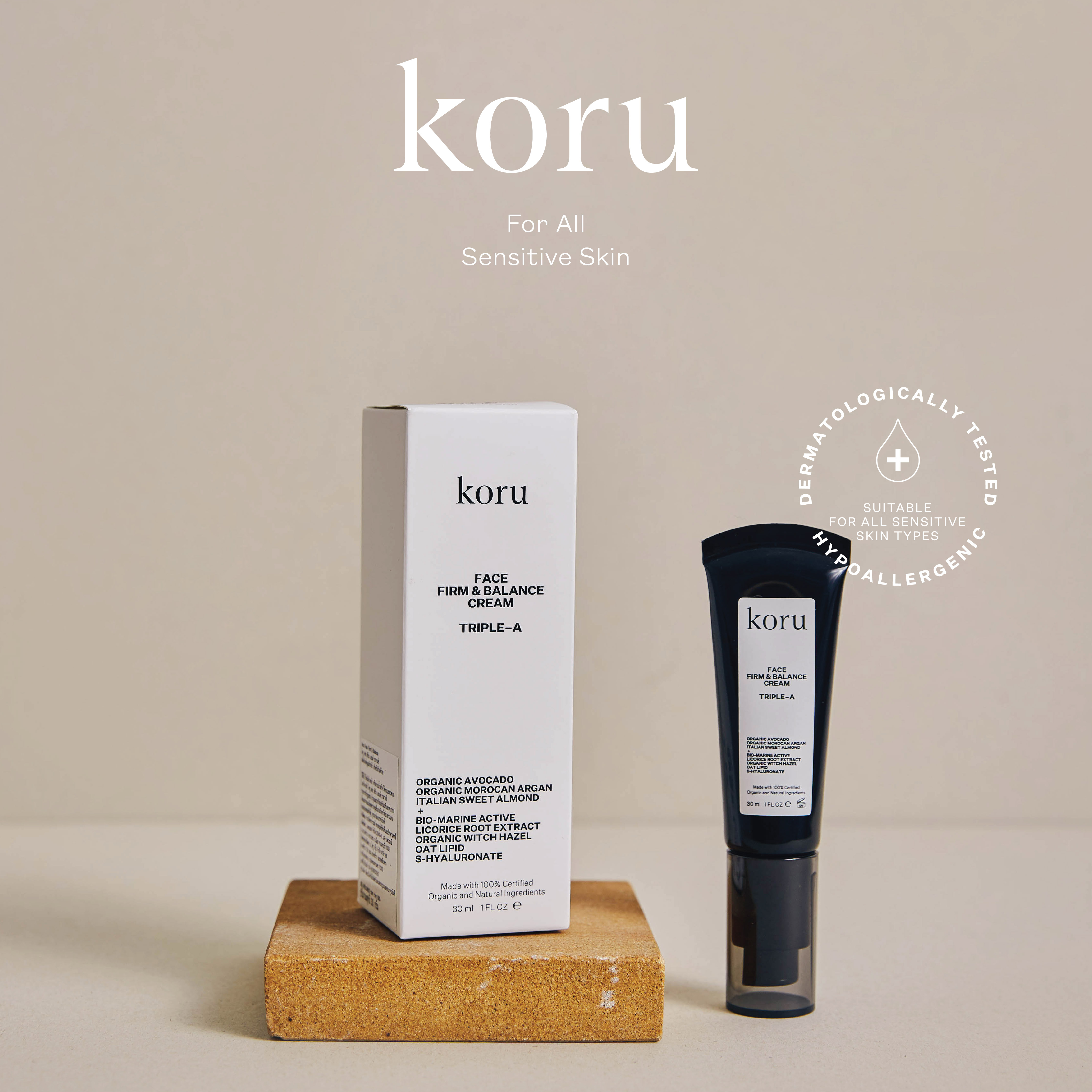 Koru Face Firm & Balance Cream