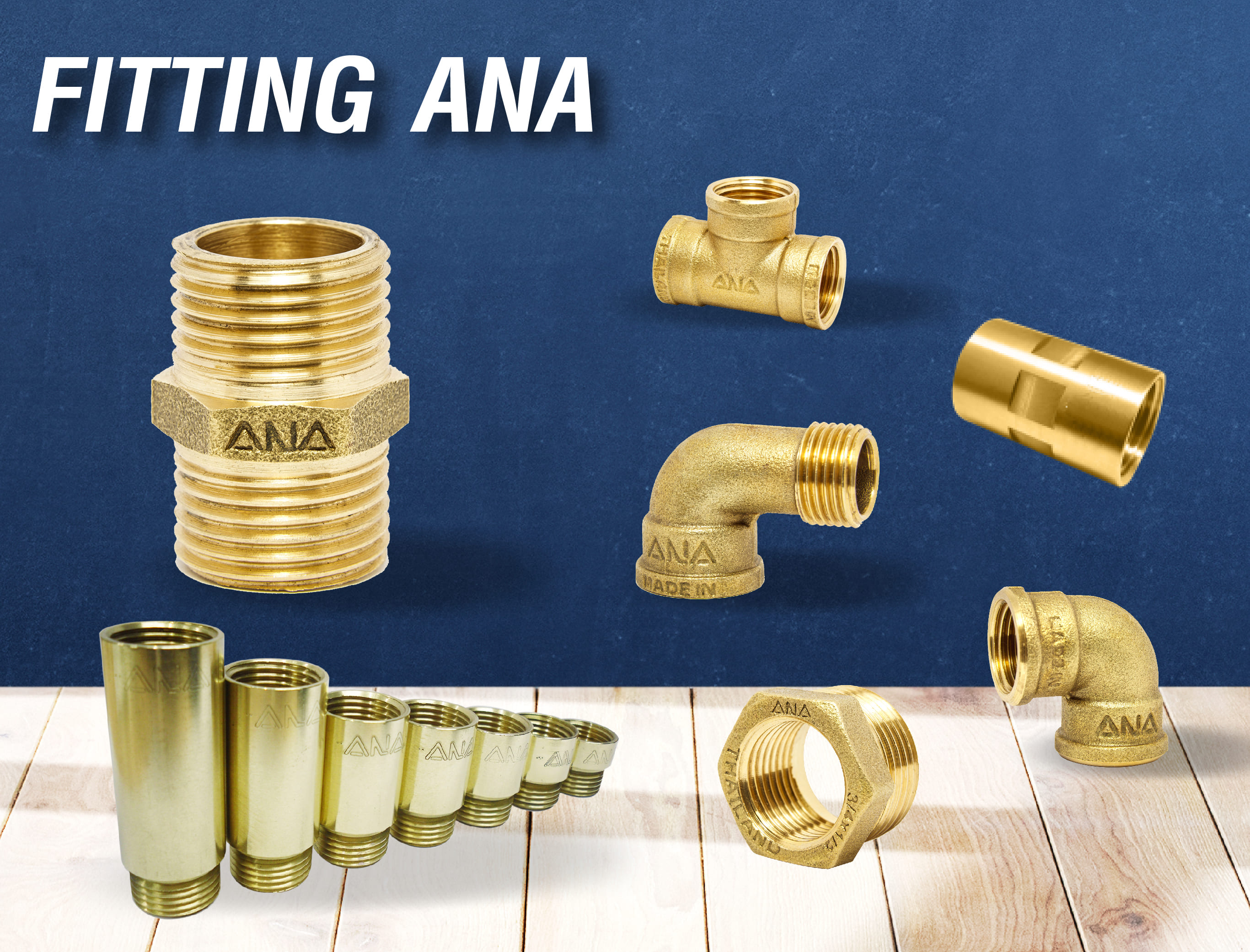 Fitting ANA - 100% Genuine Brass